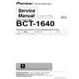 PIONEER BCT1640 Instrukcja Serwisowa