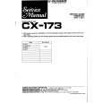 PIONEER CX173 Instrukcja Serwisowa