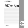 PIONEER CDJ-1000MK3/NKXJ5 Instrukcja Obsługi