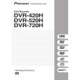 PIONEER DVR-520H-S/WVXK Instrukcja Obsługi