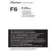 PIONEER F-F6-J/WYXCN5 Instrukcja Obsługi