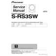 PIONEER S-RS3SW/LFXJ Instrukcja Serwisowa