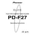 PIONEER PD-F127 Instrukcja Obsługi