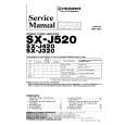 PIONEER SXJ520 Instrukcja Serwisowa