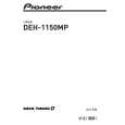 PIONEER DEH-1150MP/XU/CN5 Instrukcja Obsługi