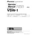 PIONEER VSW1 Instrukcja Serwisowa