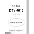 PIONEER DTV6010 Instrukcja Obsługi