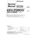 PIONEER KEH-P3850/XIN/ES Instrukcja Serwisowa