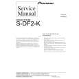 PIONEER S-DF2-K Instrukcja Serwisowa