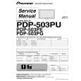 PIONEER PDP-503PU-PE-PG Instrukcja Serwisowa