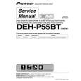 PIONEER DEH-P55BT Instrukcja Serwisowa