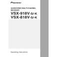PIONEER VSX-818V-K/YPWXJ Instrukcja Obsługi