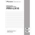 PIONEER PRV-LX10 Instrukcja Obsługi
