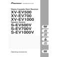 PIONEER XV-EV1000 Instrukcja Obsługi