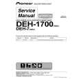 PIONEER DEH-1700/XM/UC Instrukcja Serwisowa