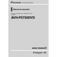 PIONEER AVH-P5750DVD/XF/BR Instrukcja Obsługi
