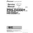 PIONEER PRS-D2200T/XS/UC Instrukcja Serwisowa