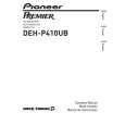 PIONEER DEH-P410UB/XS/UC Instrukcja Obsługi