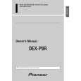 PIONEER DEX-P9R Instrukcja Obsługi
