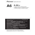 PIONEER A-A6-J Instrukcja Obsługi