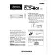 PIONEER CLD-901 Instrukcja Obsługi