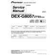 PIONEER DEX-G8057ZTS5/XHUC Instrukcja Serwisowa