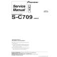 PIONEER S-C709/XMA/E Instrukcja Serwisowa