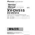 PIONEER XV-DV313/LFXJN Instrukcja Serwisowa