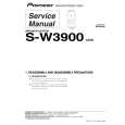 PIONEER S-W3900 Instrukcja Serwisowa