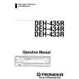 PIONEER DEH-434R Instrukcja Obsługi