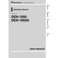 PIONEER DEH-1950G/XN/ES Instrukcja Obsługi