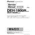 PIONEER DEH-1800R/X1P/EW Instrukcja Serwisowa