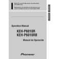PIONEER KEH-P6010RB/X1B/EW Instrukcja Obsługi