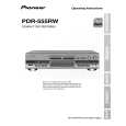 PIONEER PDR-555RW/KU/CA Instrukcja Obsługi