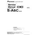 PIONEER S-A6C/XMD/E Instrukcja Serwisowa