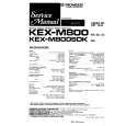 PIONEER KEXM800/SDK Instrukcja Serwisowa