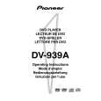 PIONEER DV-939A Instrukcja Obsługi