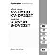 PIONEER XV-DV131/NTXJ Instrukcja Obsługi