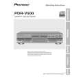 PIONEER PDR-V500/KU/CA Instrukcja Obsługi