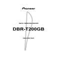 PIONEER DBR-T200GB/NVXK/GB Instrukcja Obsługi