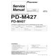PIONEER PD-M407/RDXJ Instrukcja Serwisowa