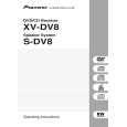 PIONEER XV-DV8/DDXJ/RB Instrukcja Obsługi
