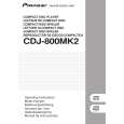 PIONEER CDJ-800MK2/WYXJ5 Instrukcja Obsługi