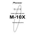 PIONEER M-10X/KU/CA Instrukcja Obsługi