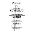 PIONEER XC-IS22CD/ZUCXJ Instrukcja Obsługi