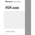 PIONEER PDP-4300/KUC/CA Instrukcja Obsługi