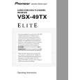 PIONEER VSX-49TX Instrukcja Obsługi