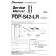 PIONEER PDP-S42-LRXZCWL5 Instrukcja Serwisowa
