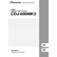 PIONEER CDJ-800MK2/WAXJ5 Instrukcja Obsługi