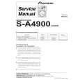 PIONEER S-A4900/XJI/EW Instrukcja Serwisowa